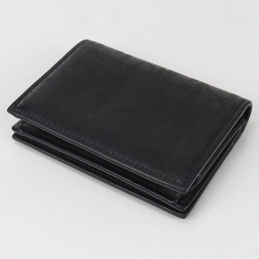 DIOR Business card holder Card Case Calfskin mens