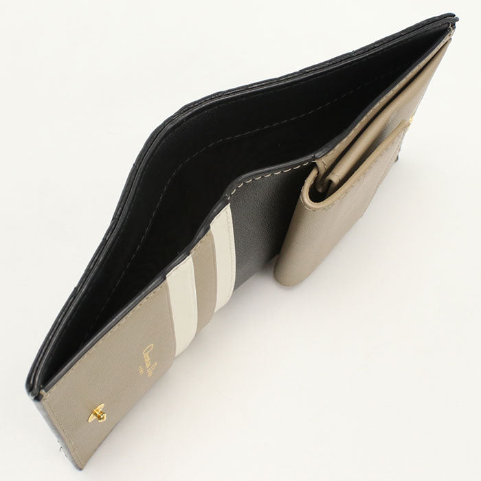 DIOR Bifold Wallet DIOR Caro Folded wallet leather Women