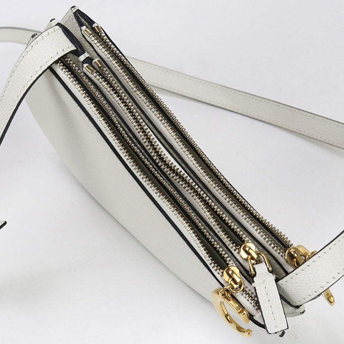 DIOR trio saddle Diagonal shoulder bag leather Women