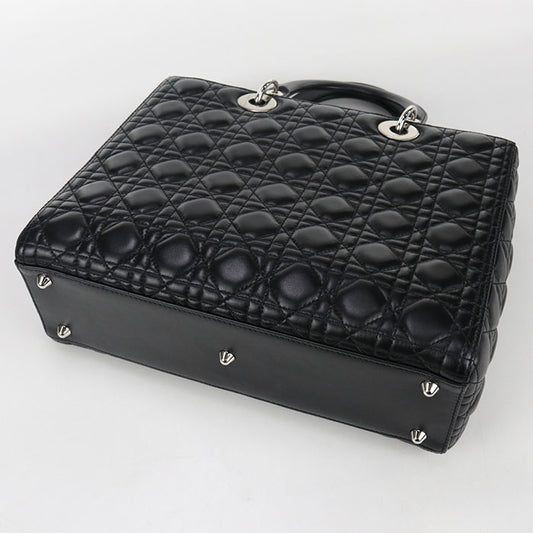 Dior Large Bag Lady Dior CAL44561 Handbag lambskin Women