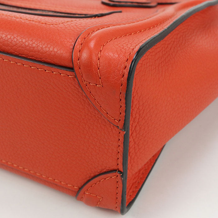 CELINE Luggage nano Handbag Calfskin Women