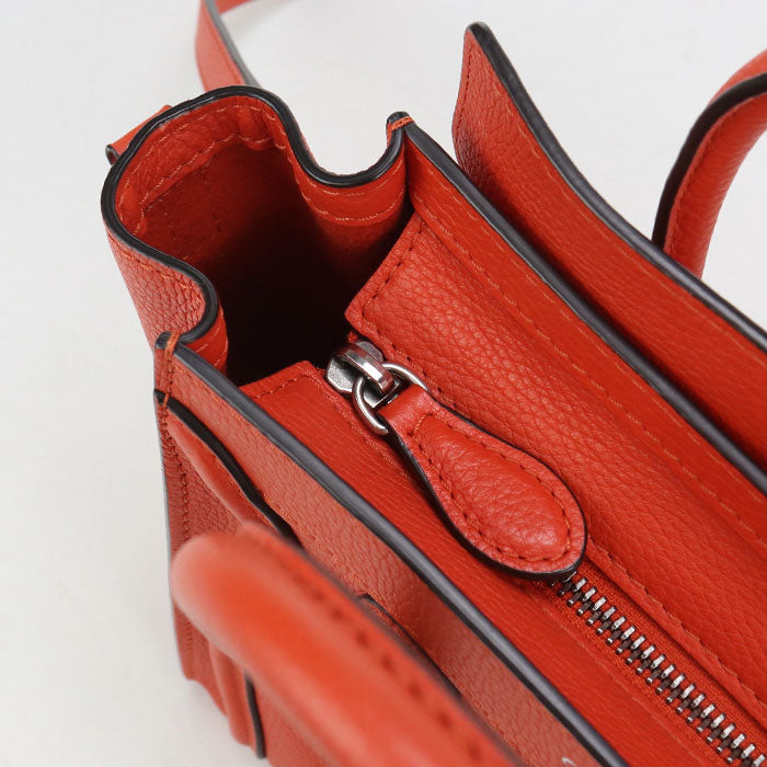 CELINE Luggage nano Handbag Calfskin Women