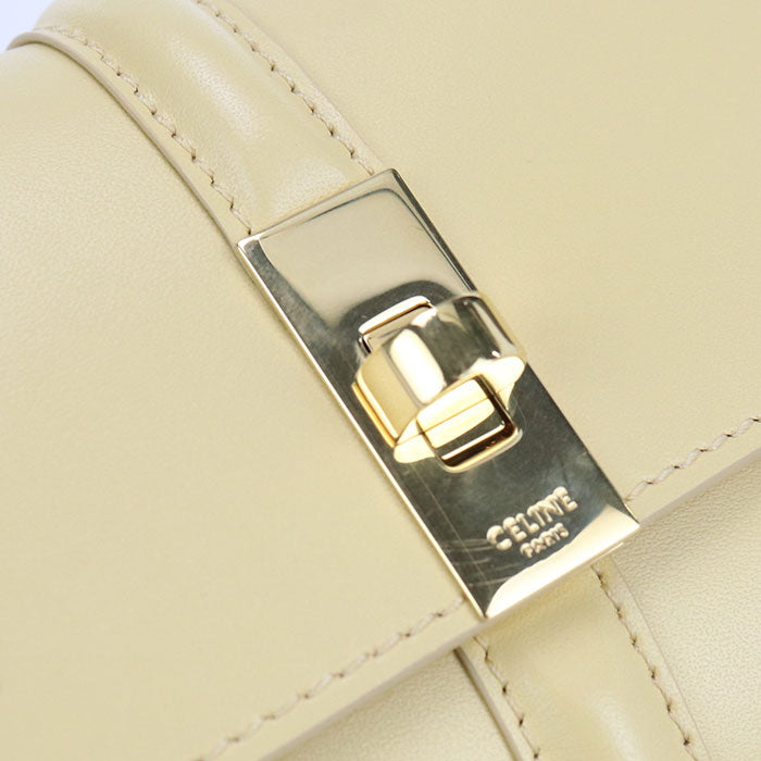 CELINE Small trifold wallet 16 (Saise) 10F52 3CQ7 Tri-fold wallet leather Women