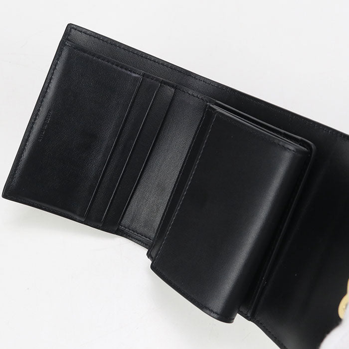 CELINE Small flap wallet Triomphe 10D783DPV.38NO Tri-fold wallet Calfskin Women