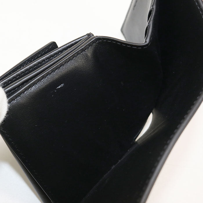 CELINE Small flap wallet Triomphe 10D783DPV.38NO Tri-fold wallet Calfskin Women