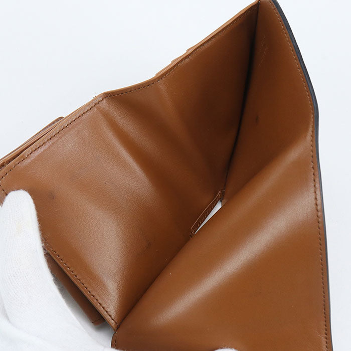 CELINE Small flap wallet Triomphe 10D783BZG.04LU Tri-fold wallet Calfskin Women