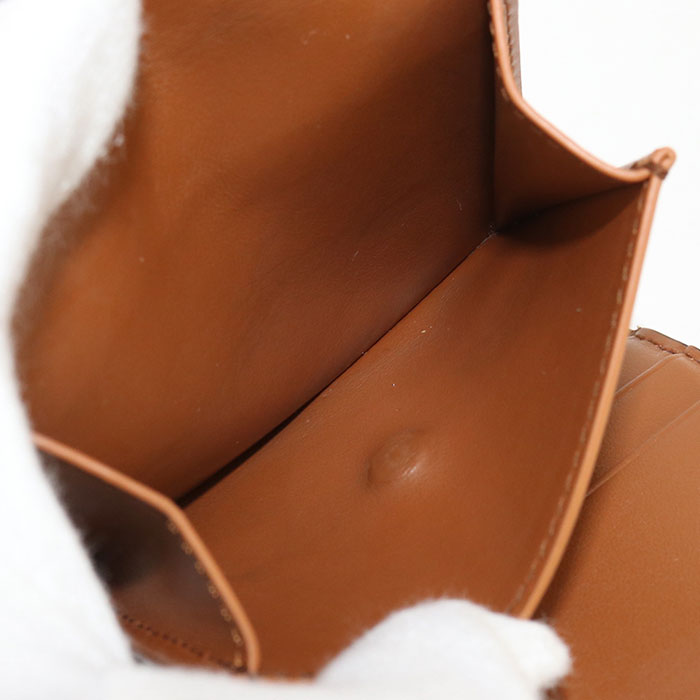 CELINE Small flap wallet Triomphe 10D783BZG.04LU Tri-fold wallet Calfskin Women