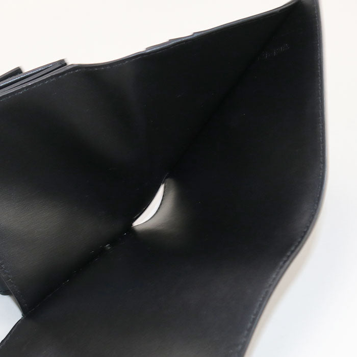 CELINE Small flap wallet Triomphe 10D783DPV.38NO Three fold wallet Calfskin Women