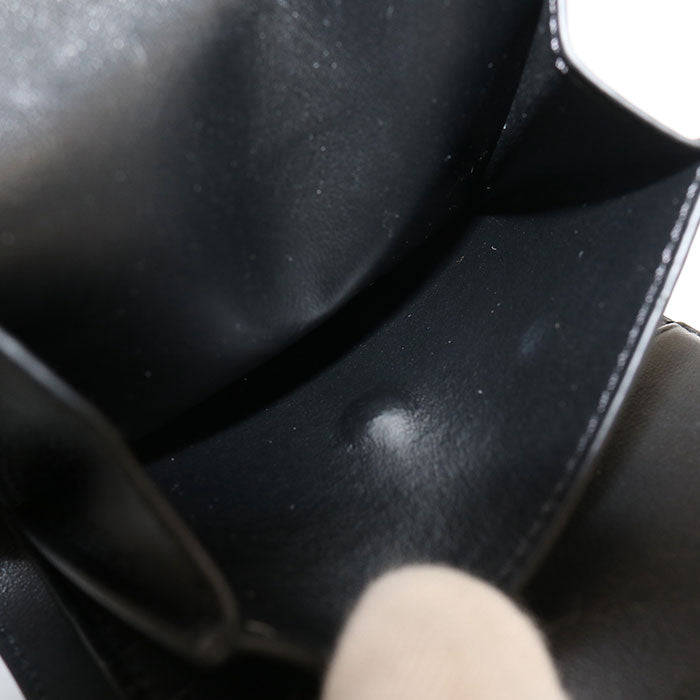 CELINE Small flap wallet Triomphe 10D783DPV.38NO Three fold wallet Calfskin Women