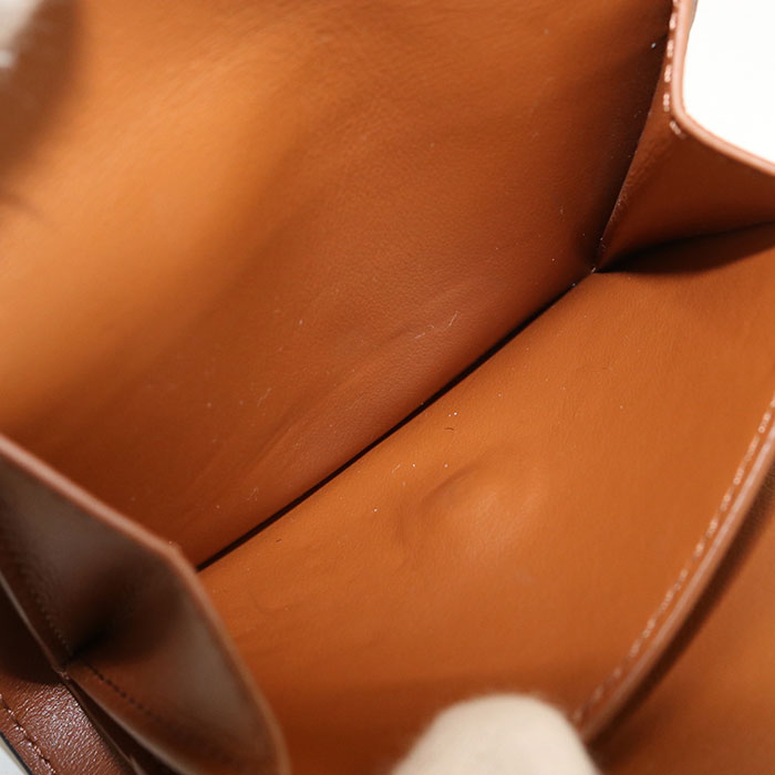 CELINE Small trifold wallet Triomphe canvas 10D572BZ9 Three fold wallet PVC Women