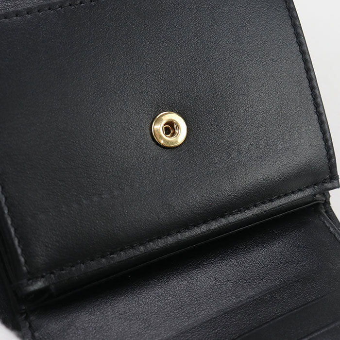 CELINE Small flap wallet Triomphe 10D783DPV Tri-fold wallet Calfskin Women