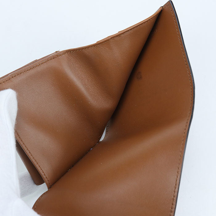 CELINE Small flap wallet Triomphe 10D783DPV Tri-fold wallet Calfskin Women