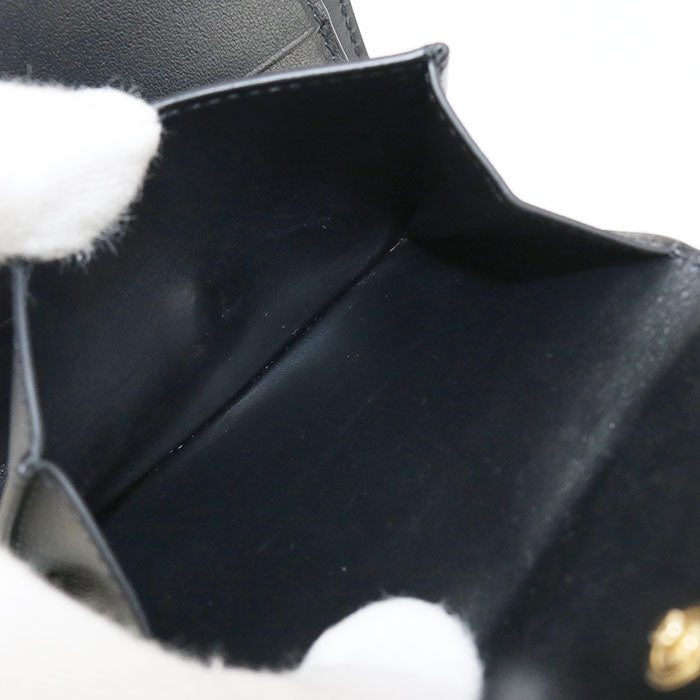 CELINE Small flap wallet Triomphe 10D783DPV Tri-fold wallet Calfskin Women