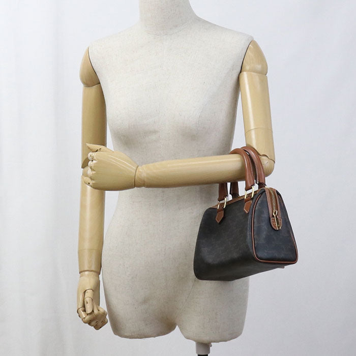 CELINE Small Boston Triomphe canvas Handbag PVC Women