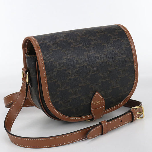 CELINE Triomphe canvas Shoulder bag PVC Women