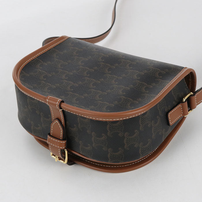 CELINE Triomphe canvas Shoulder bag PVC Women