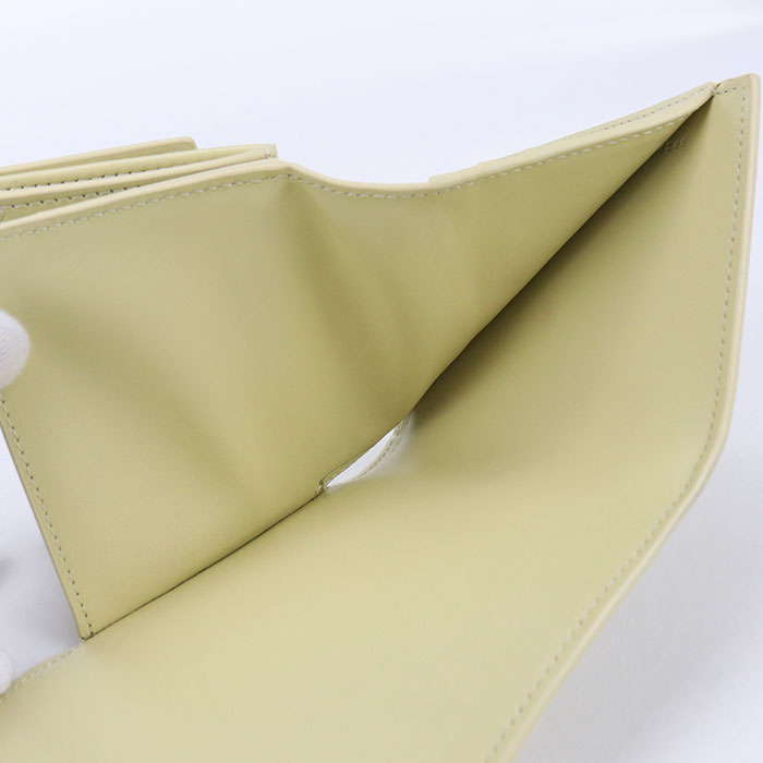 CELINE Small flap wallet Triomphe 10D78 3DPV Three fold wallet Calfskin Women