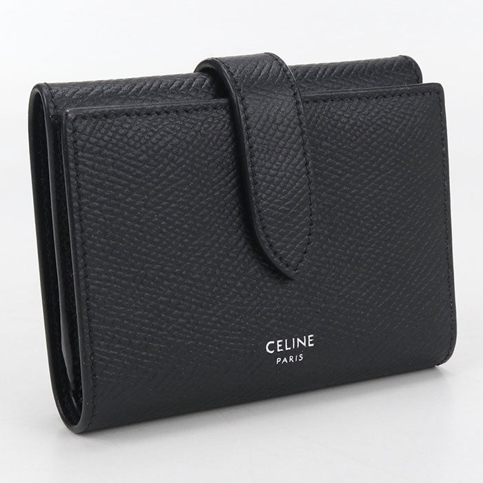 CELINE Fine Strap Wallet Tri-fold wallet Calfskin Men's