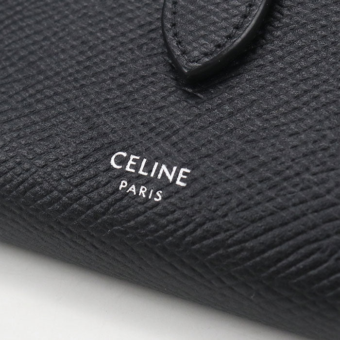 CELINE Fine Strap Wallet Tri-fold wallet Calfskin Men's