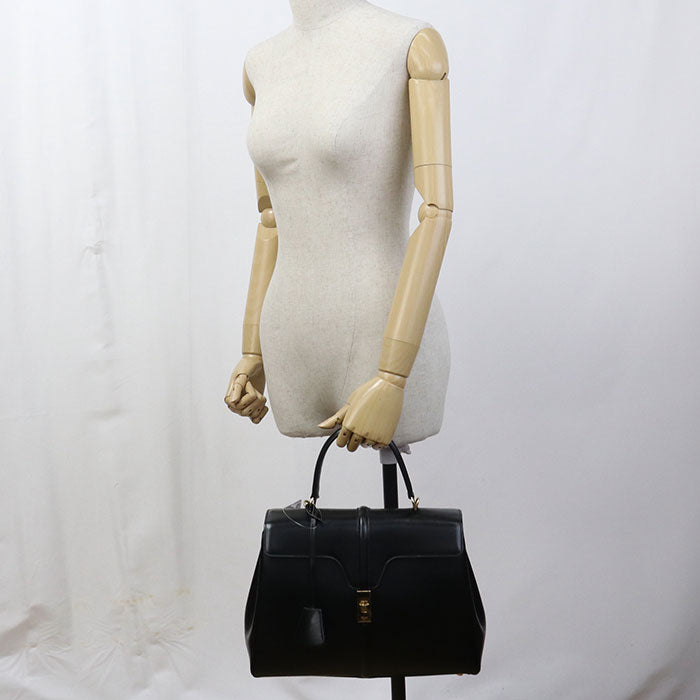 CELINE Classic Bags 16 (Saise) 187373BEY.38NO Handbag Calfskin Women's