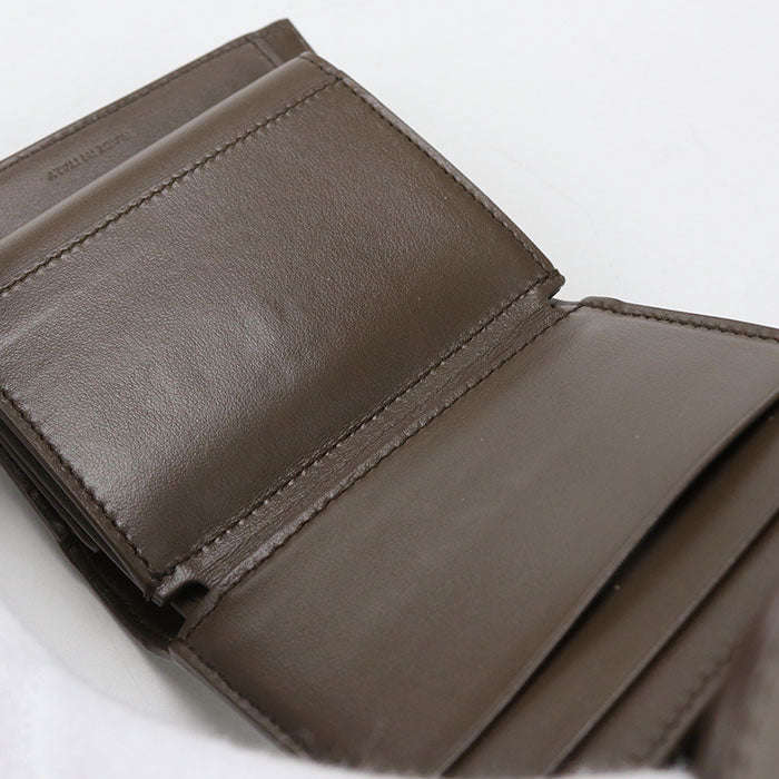 CELINE Small flap wallet Triomphe 10D783DPV Tri-fold wallet Calfskin Women's