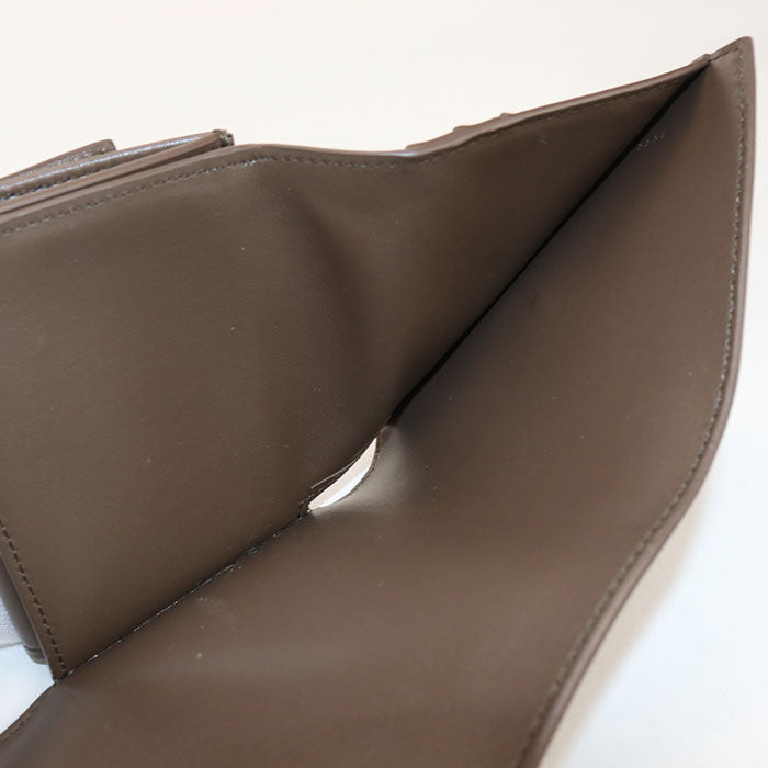 CELINE Small flap wallet Triomphe 10D783DPV Tri-fold wallet Calfskin Women's