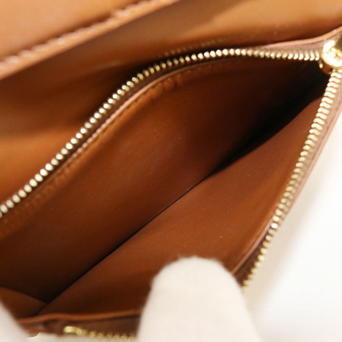 CELINE Medium strap wallet Nino 10M913GHH.04LU Bifold Wallet Calfskin Women's