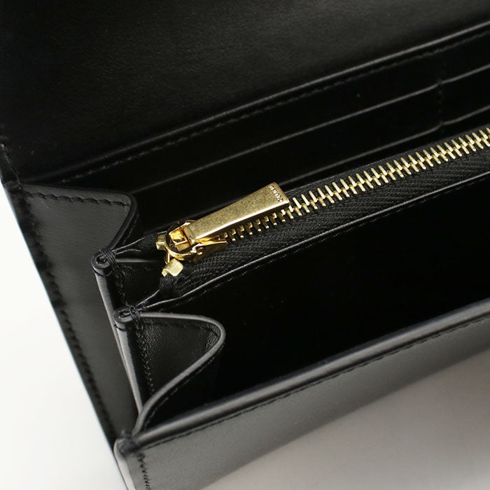CELINE Large wallet Triomphe Purse folio Calfskin Women's