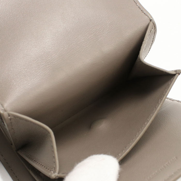 CELINE Small flap wallet Triomphe Tri-fold wallet Calfskin Women's