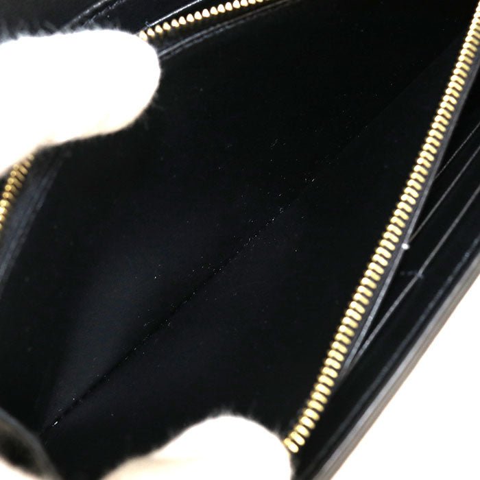 CELINE Large wallet Triomphe Purse folio Calfskin Women's