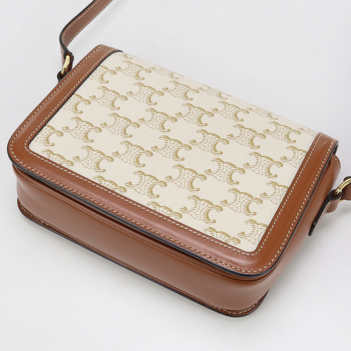 CELINE teen triomphe bag Triomphe canvas CE85933 Shoulder Bag PVC/teen triomphe bag Women