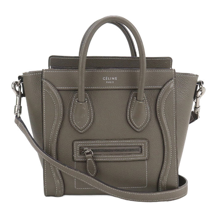CELINE Luggage nano 18924 Handbag Calfskin Women