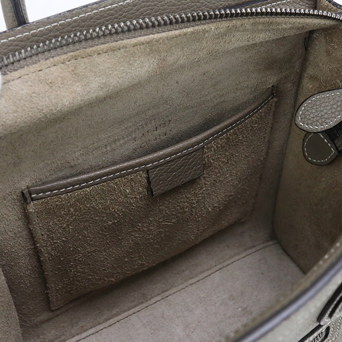 CELINE Luggage nano 18924 Handbag Calfskin Women