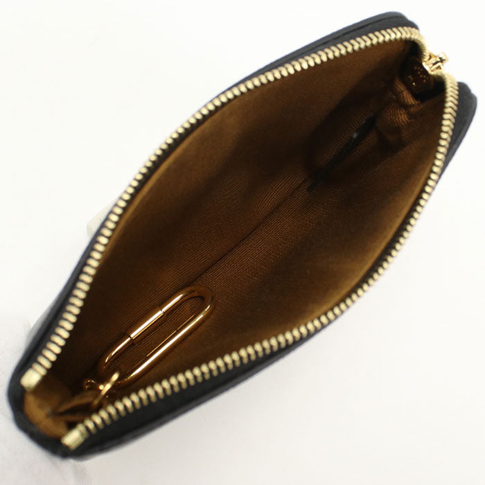 CELINE Coin purse Triomphe canvas 10C66 2CA2.38NO Coin Pocket PVC Women