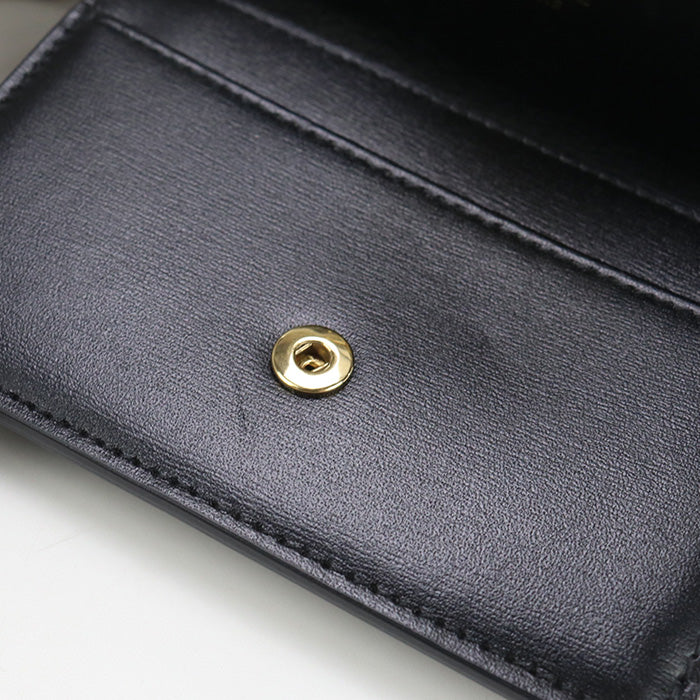 CELINE Flap card holder Triomphe 10I58 3DPV.38NO name card holder Calfskin Women