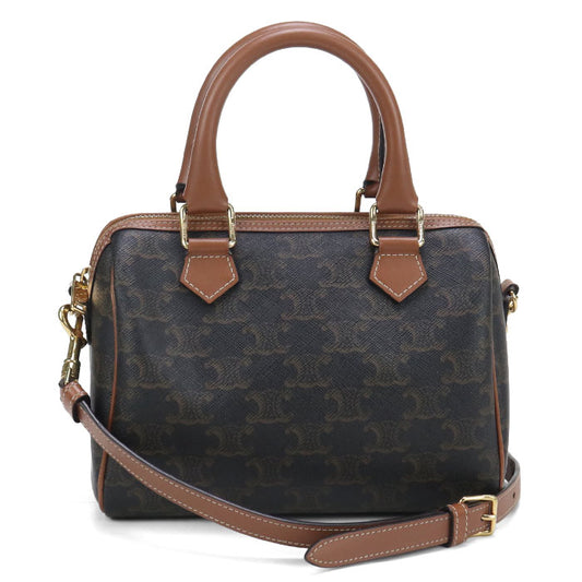 CELINE Small 2WAY Triomphe canvas 113772CAS.04LU Mini Boston Triomphe canvas Women
