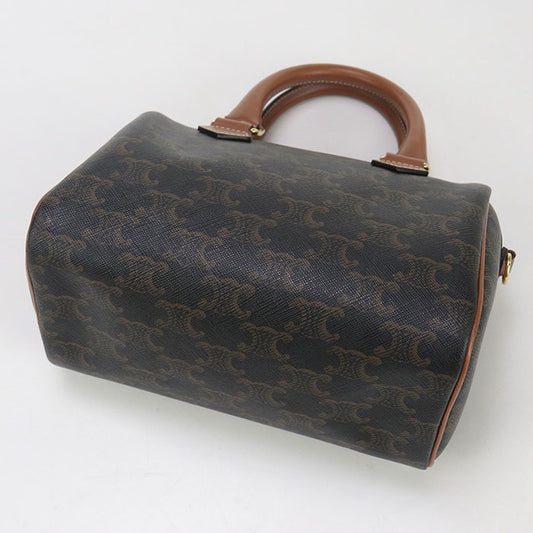 CELINE Small 2WAY Triomphe canvas 113772CAS.04LU Mini Boston Triomphe canvas Women