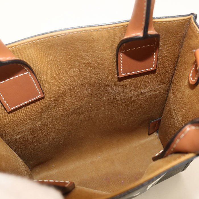 CELINE Mini vertical hippopotamus Triomphe canvas Handbag Triomphe canvas/leather Women