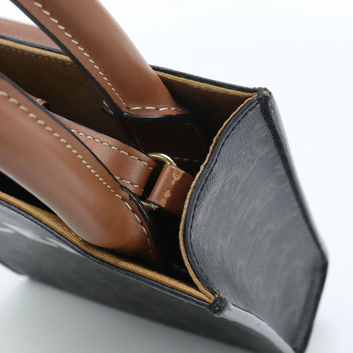 CELINE Mini vertical hippopotamus Triomphe canvas Handbag Triomphe canvas/leather Women