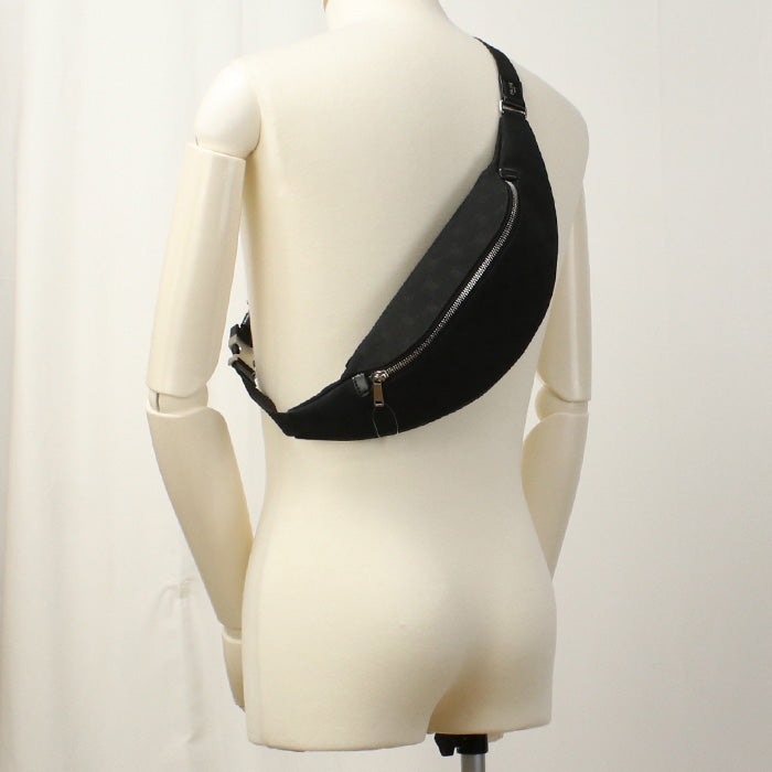 CELINE Belt bag Triomphe body bag canvas mens