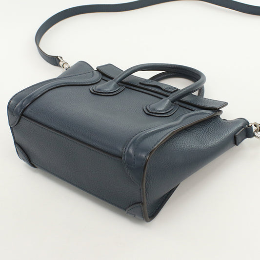 CELINE Luggage nano Handbag leather Women