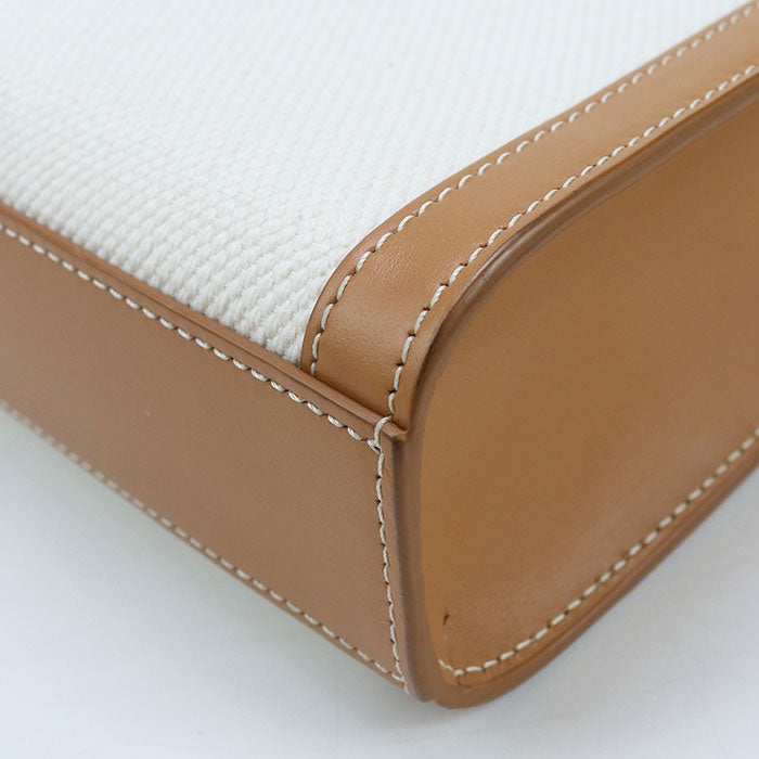 CELINE Mini vertical hippopotamus 193302BNZ.02NT Handbag canvas/Calfskin Women