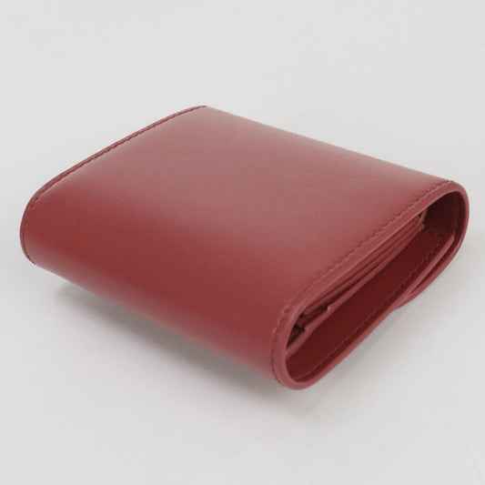 CELINE Small flap wallet Triomphe 10D78 3DPV Three fold wallet Calfskin Women