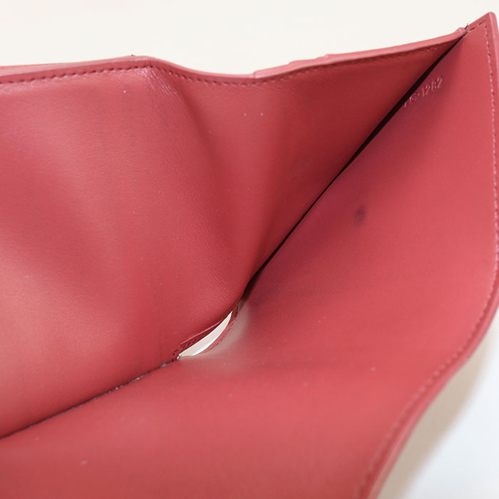 CELINE Small flap wallet Triomphe 10D78 3DPV Three fold wallet Calfskin Women