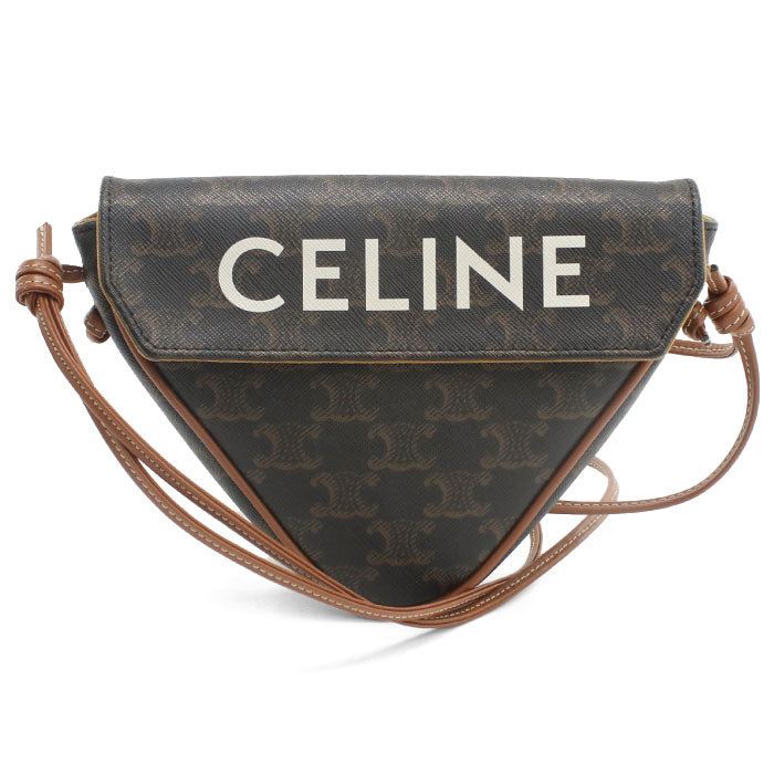 CELINE Triomphe canvas Diagonal shoulder bag Triomphe canvas Women