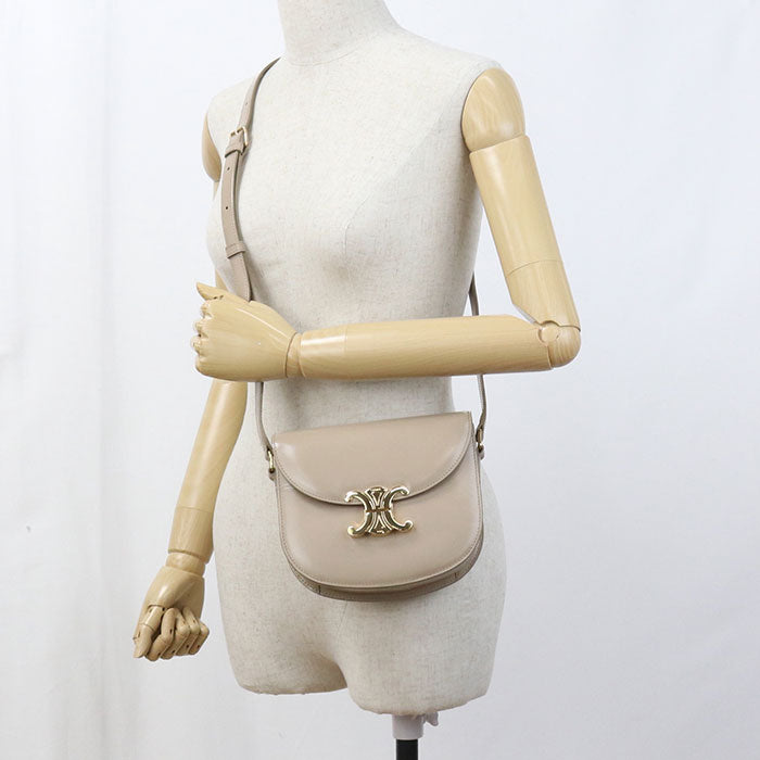 CELINE Triomphe Diagonal shoulder bag Calfskin Women