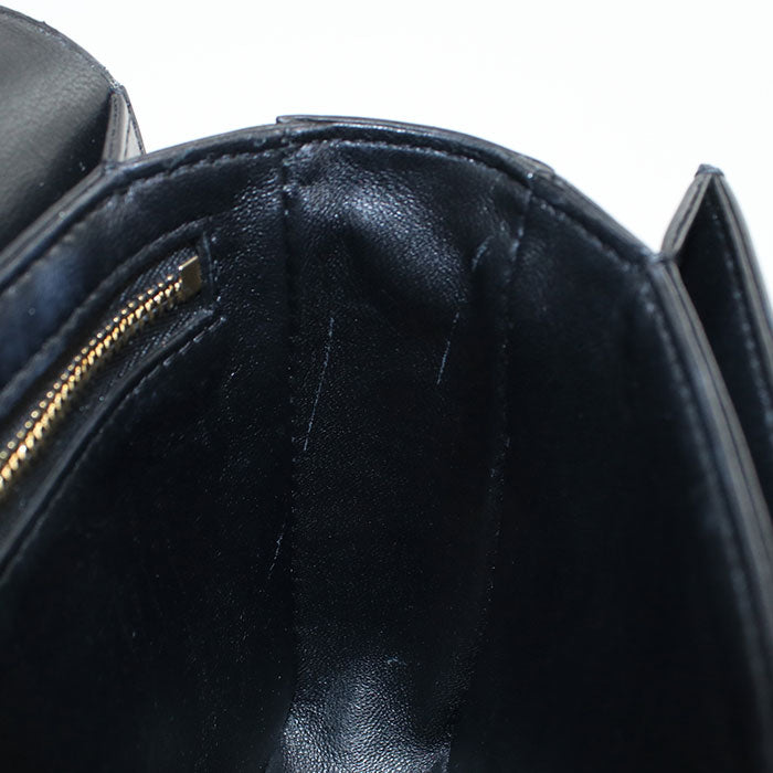 CELINE Triomphe Diagonal shoulder bag leather Women