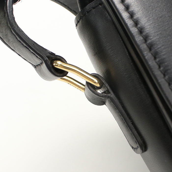 CELINE Triomphe Diagonal shoulder bag leather Women