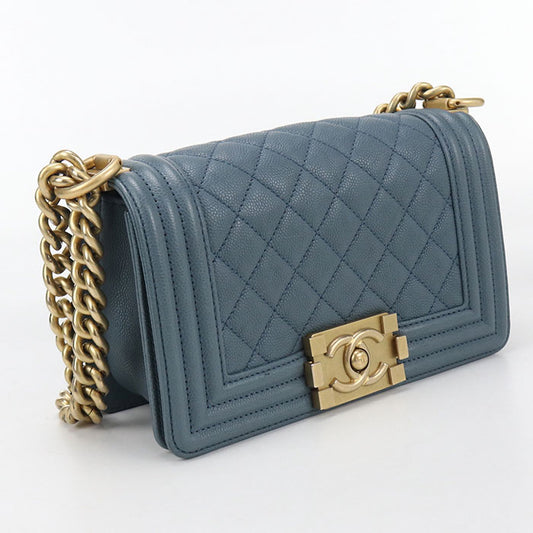 CHANEL Chain Boy chanel Shoulder bag / caviar Women