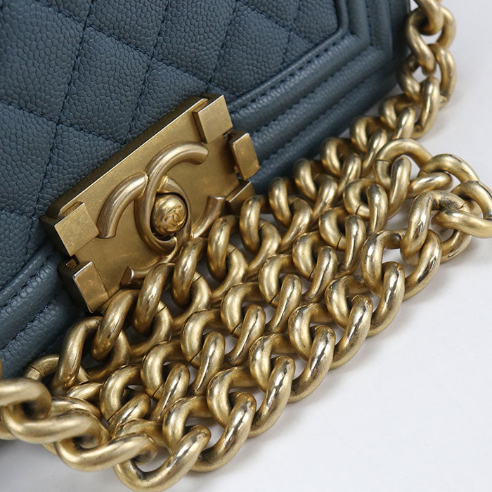 CHANEL Chain Boy chanel Shoulder bag / caviar Women